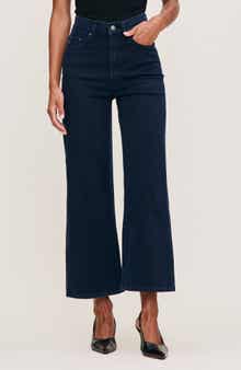 DL1961 Hepburn High Waist Ankle Wide Leg Jeans