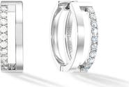 COEUR DE LION Eternal Unity Crystal Hoops
