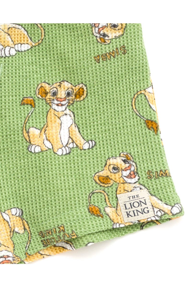 Disney Lion King Simba 2-Piece T-Shirt and Shorts Set, Alternate, color, Simba Sage Green