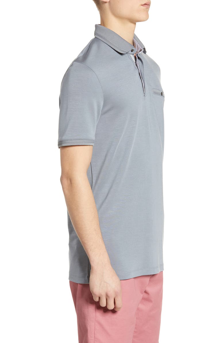 Ted Baker London Plaza Slim Fit Polo, Alternate, color, 