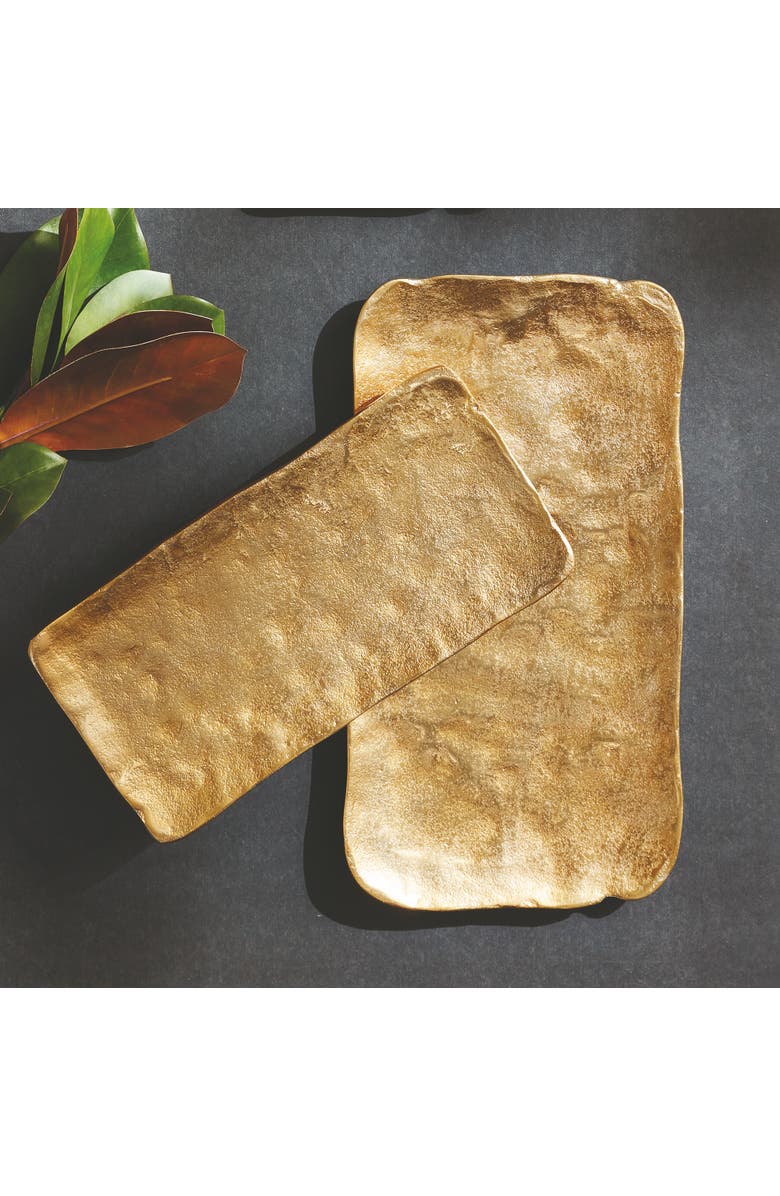 Napa Home & Garden Imani Decorative Rectangular Trays Set of 2, Alternate, color, 