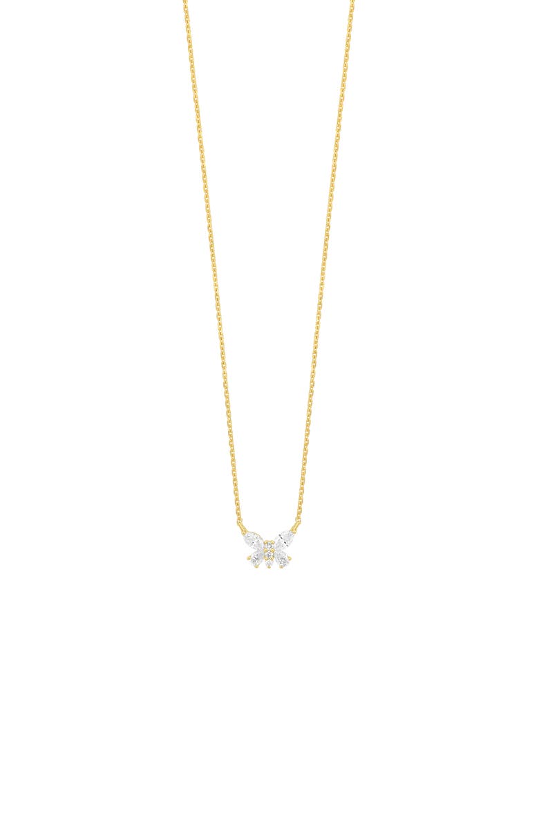 Bony Levy Simpler Obsession Diamond Butterfly Pendant Necklace, Main, color,