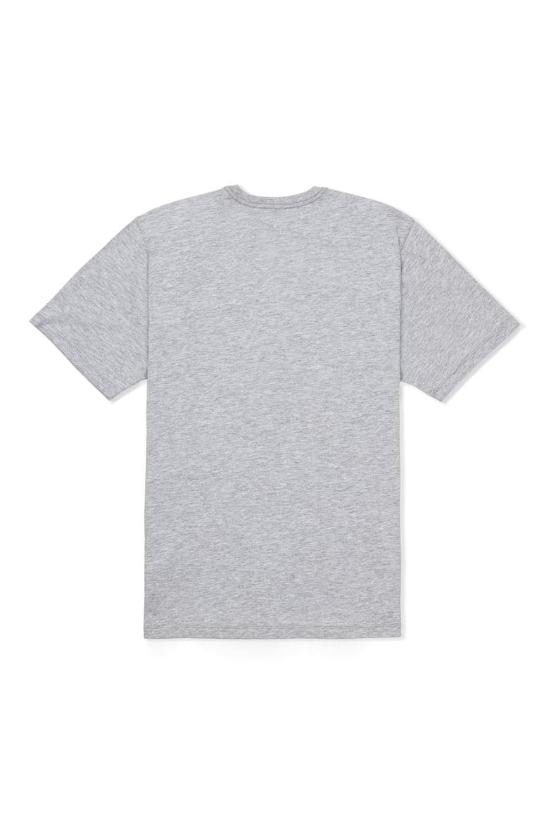 Icon Logo T-Shirt, Alternate, color, DARK GREY HTR