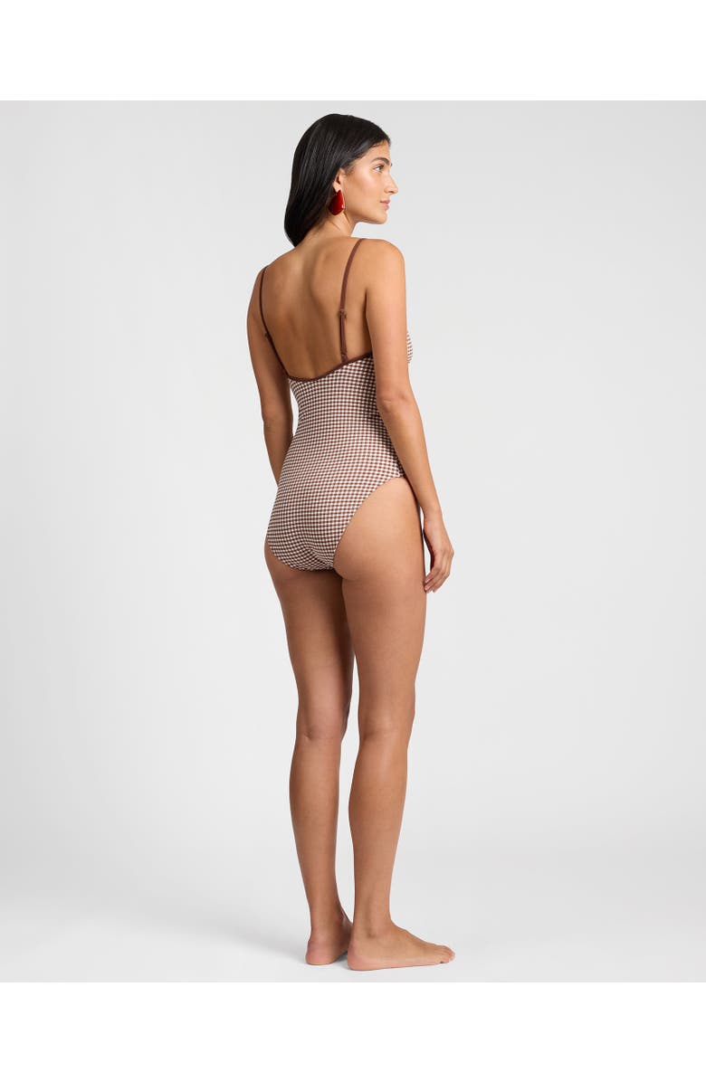 Onia Soleil One Piece, Alternate, color, Cappuccino/Egrt