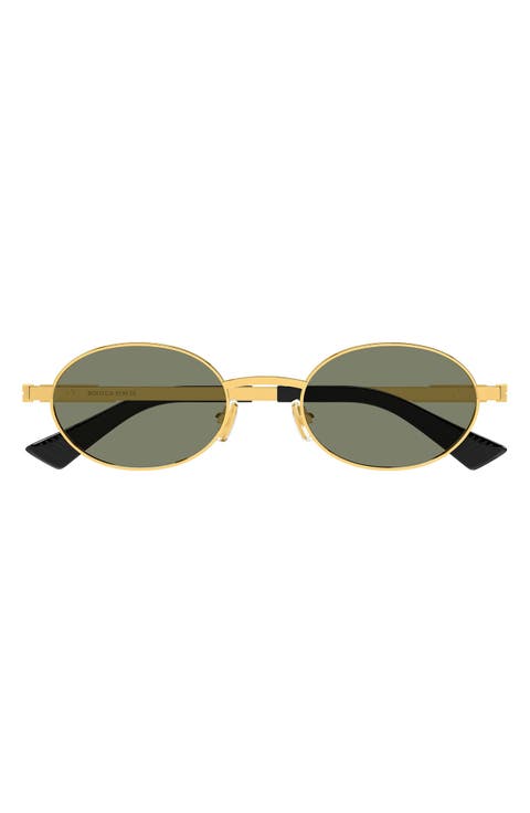 52mm Oval Sunglasses