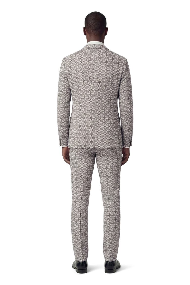 Tribal Mens Tailored Blazer, Alternate, color, TRIBAL NATURAL