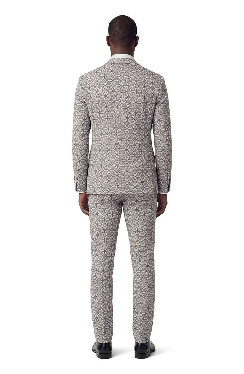 Lords of Harlech Tribal Mens Tailored Blazer, Alternate, color, Tribal Natural