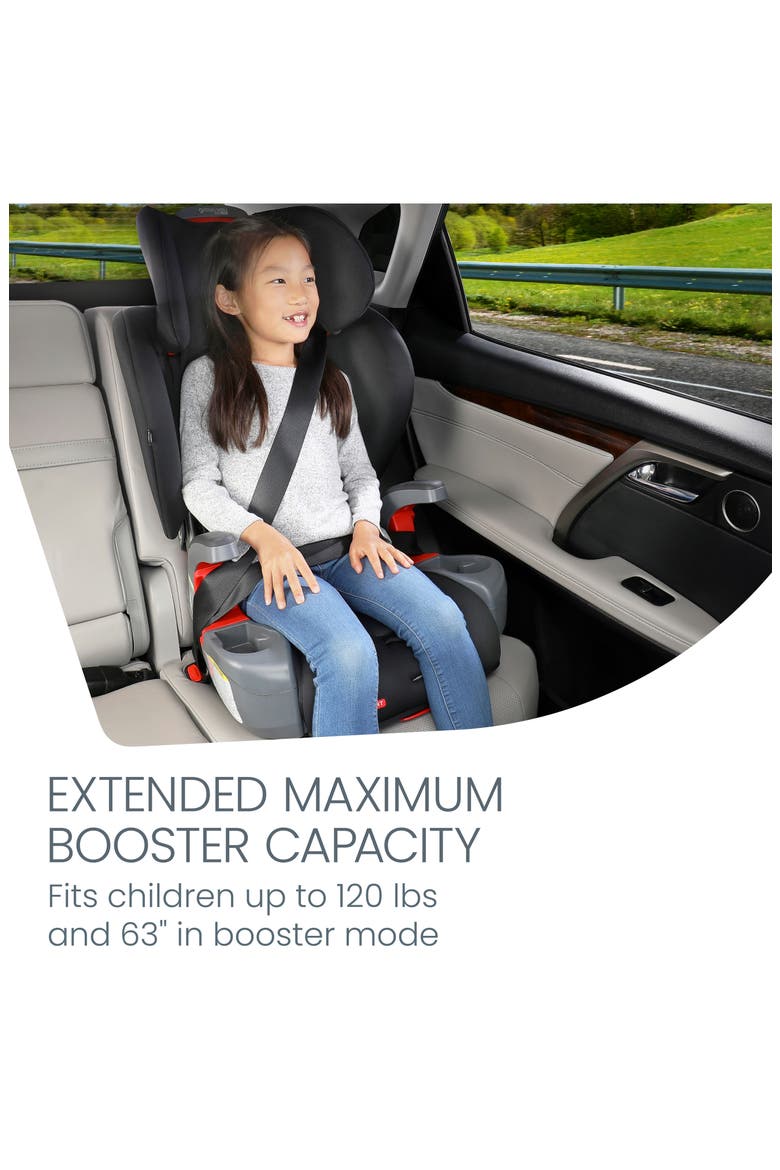 Grow With You™ ClickTight® Harness-2-Booster Car Seat with 2-in-1 Design, Alternate, color, BLACK CONTOUR
