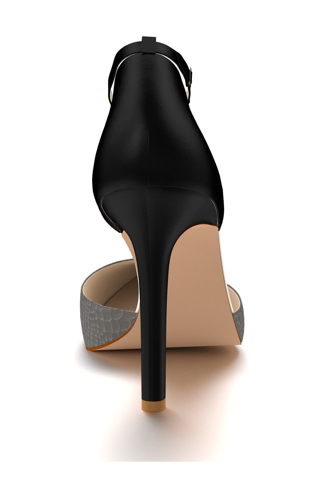 Shoes of Prey d'Orsay T-Strap Pump, Alternate, color, 