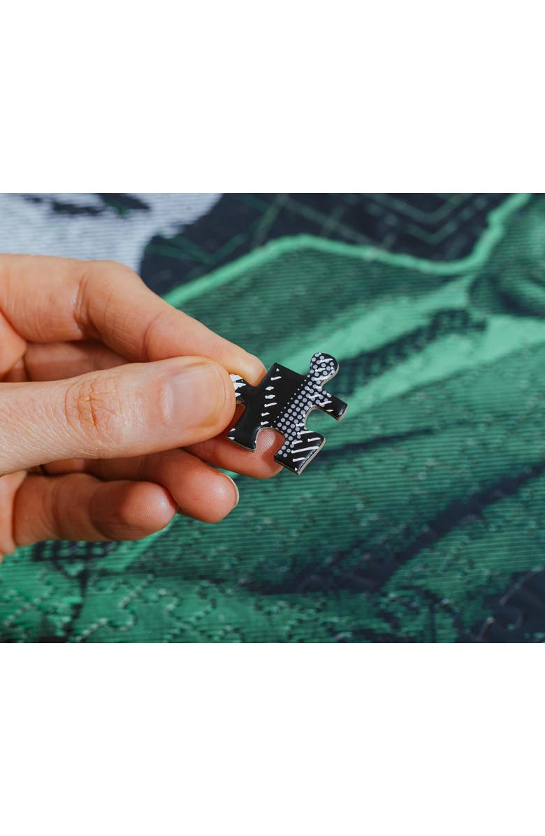 Toynk The X-Files "I Want To Believe" 1000-Piece Jigsaw Puzzle | Toynk Exclusive, Alternate, color, Green