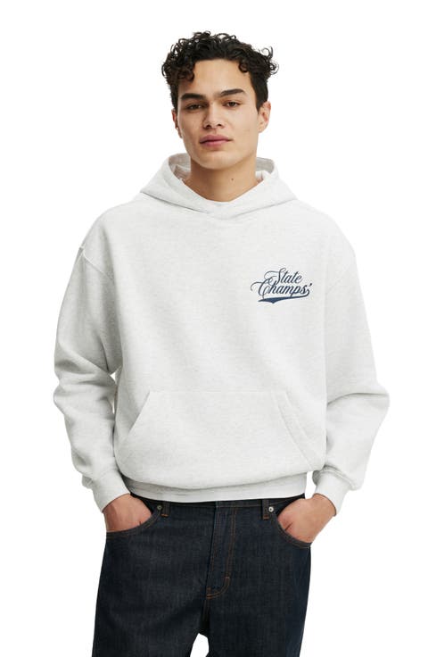 Men's Box Fit Graphic Hoodie