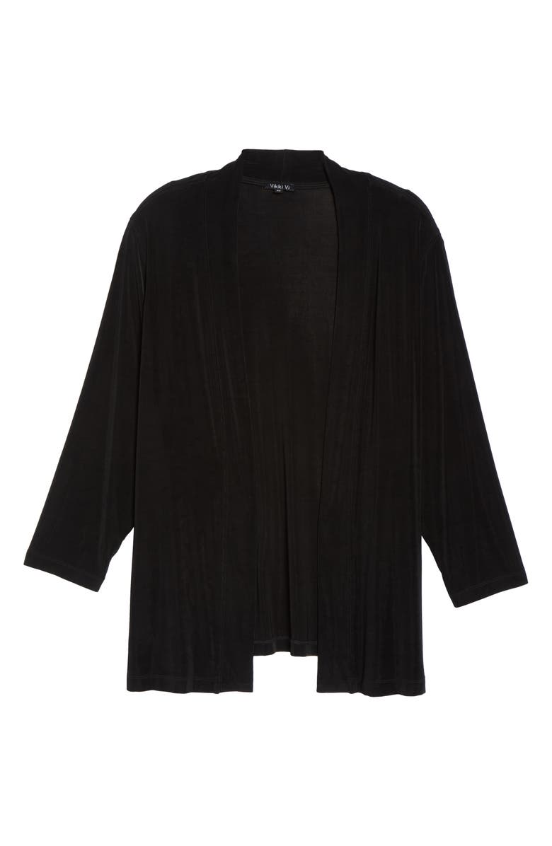 Vikki Vi Cardigan, Alternate, color, Black
