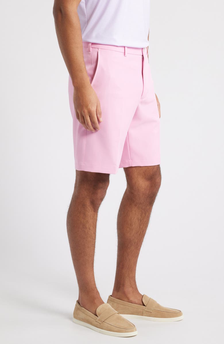 Peter Millar Salem High Drape Performance Shorts, Alternate, color, Pink Vale