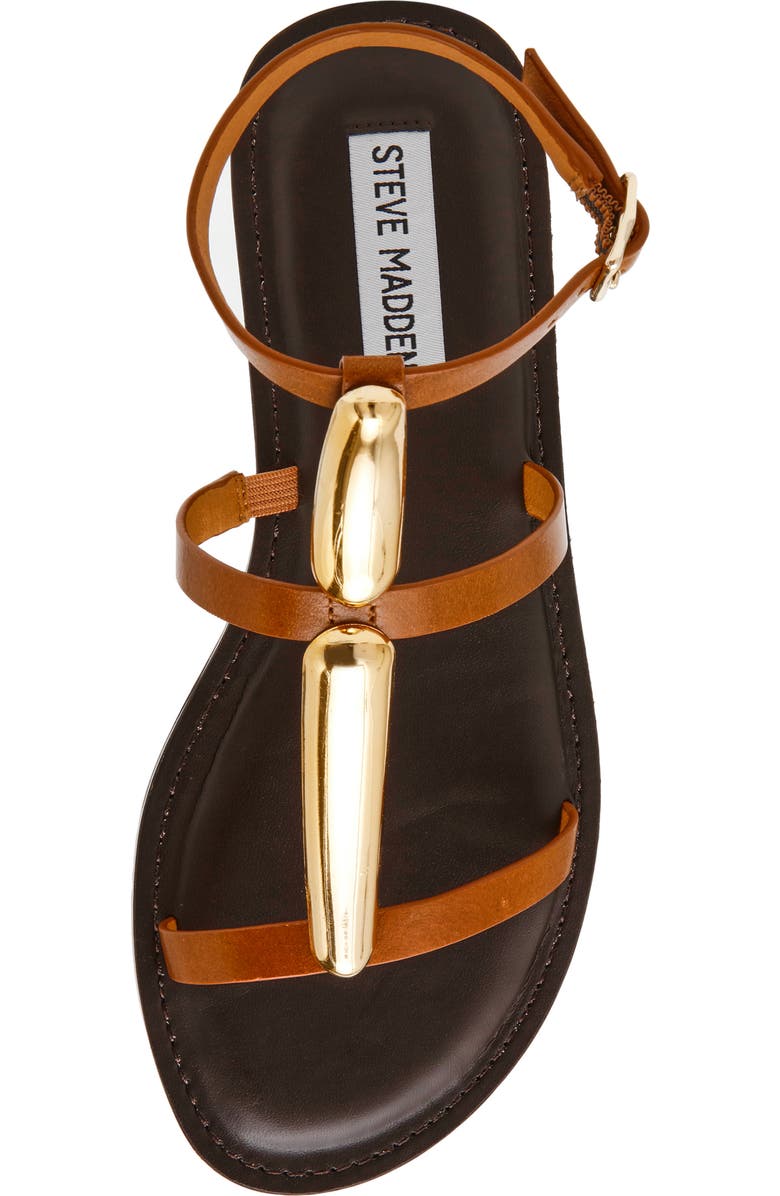 Steve Madden Alma Gladiator Sandal, Alternate, color, Tan Leather