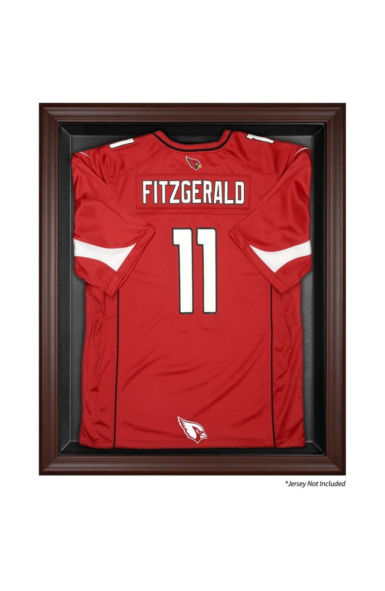 FANATICS AUTHENTIC Arizona Cardinals Brown Framed Logo Jersey Display Case, Main, color, 