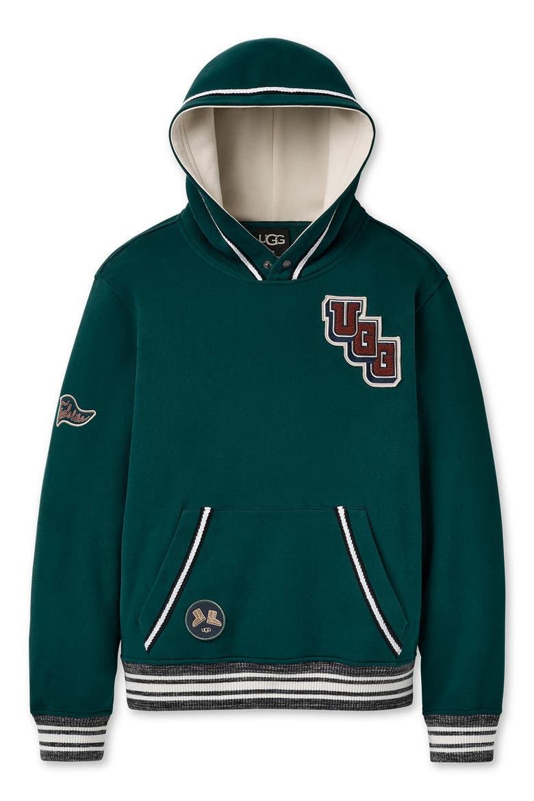 Retro Graphic Hoodie, Alternate, color, SALTWATER
