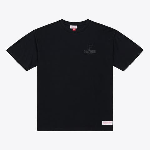 Men's Mitchell & Ness Black Florida Gators Monochrome Icon T-Shirt