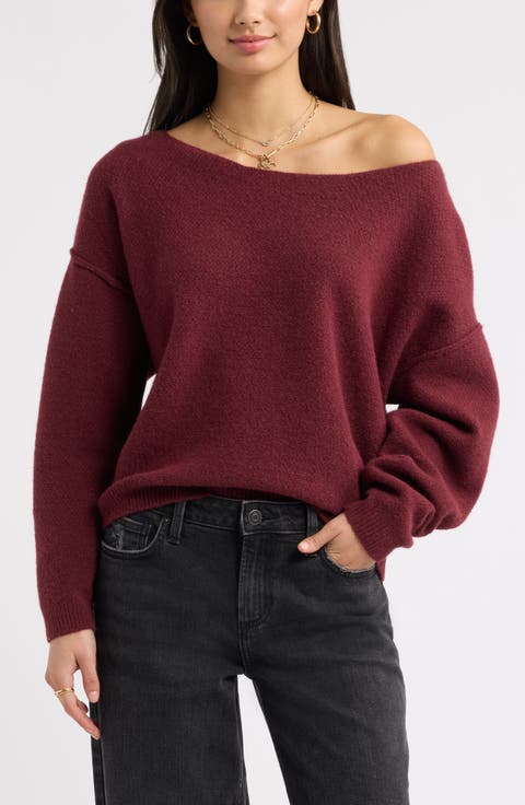 Off the Shoulder Sweater