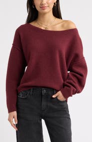 BP. Off the Shoulder Sweater