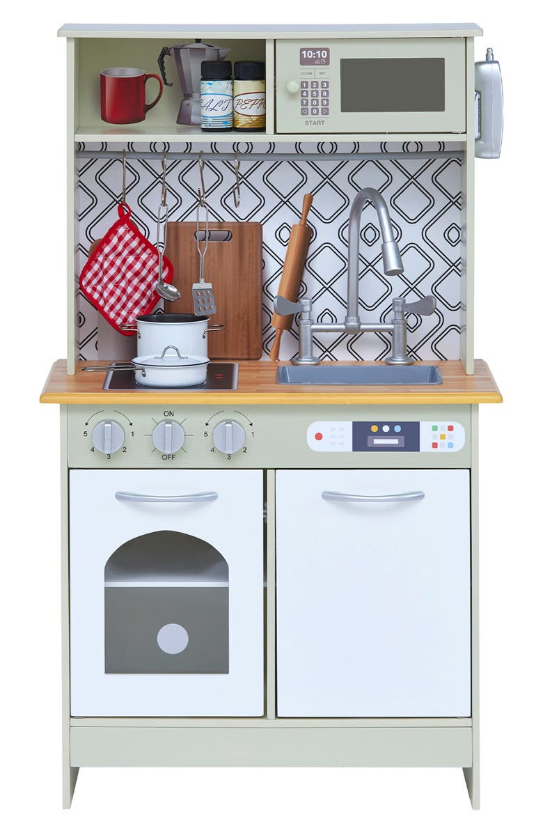 Teamson Kids Little Chef Boston Kitchen Playset, Alternate, color, 