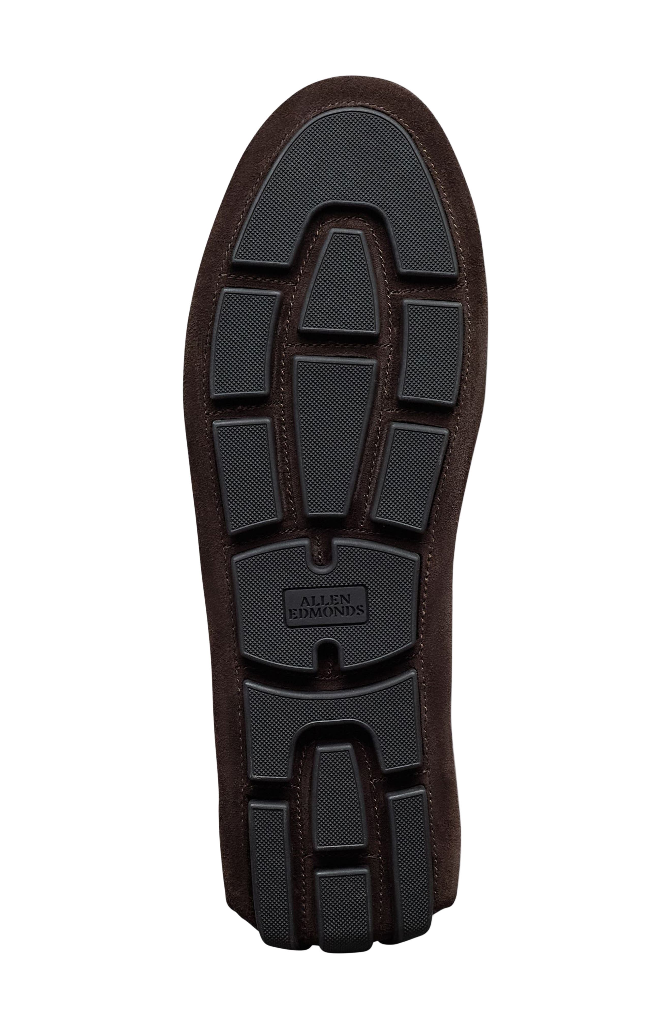 Allen Edmonds Apex Driving Loafer, Alternate, color, Bitter Chocolate Suede