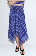 MANGO Maxi Flared Skirt