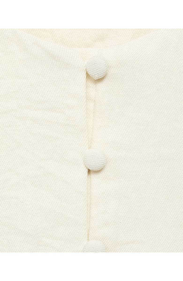 MANGO Bow Back Waistcoat, Alternate, color, Beige