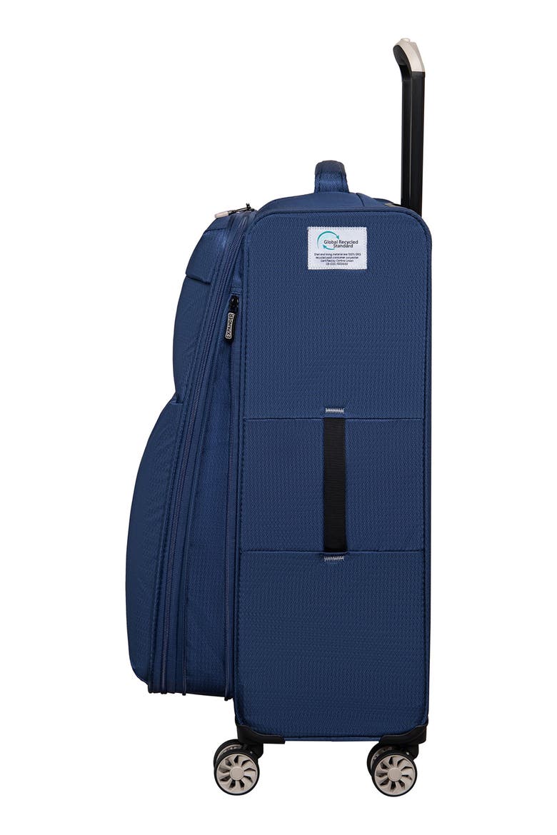 Eco-Icon 28-Inch Expandable Spinner Suitcase, Alternate, color, DEEP BLUE