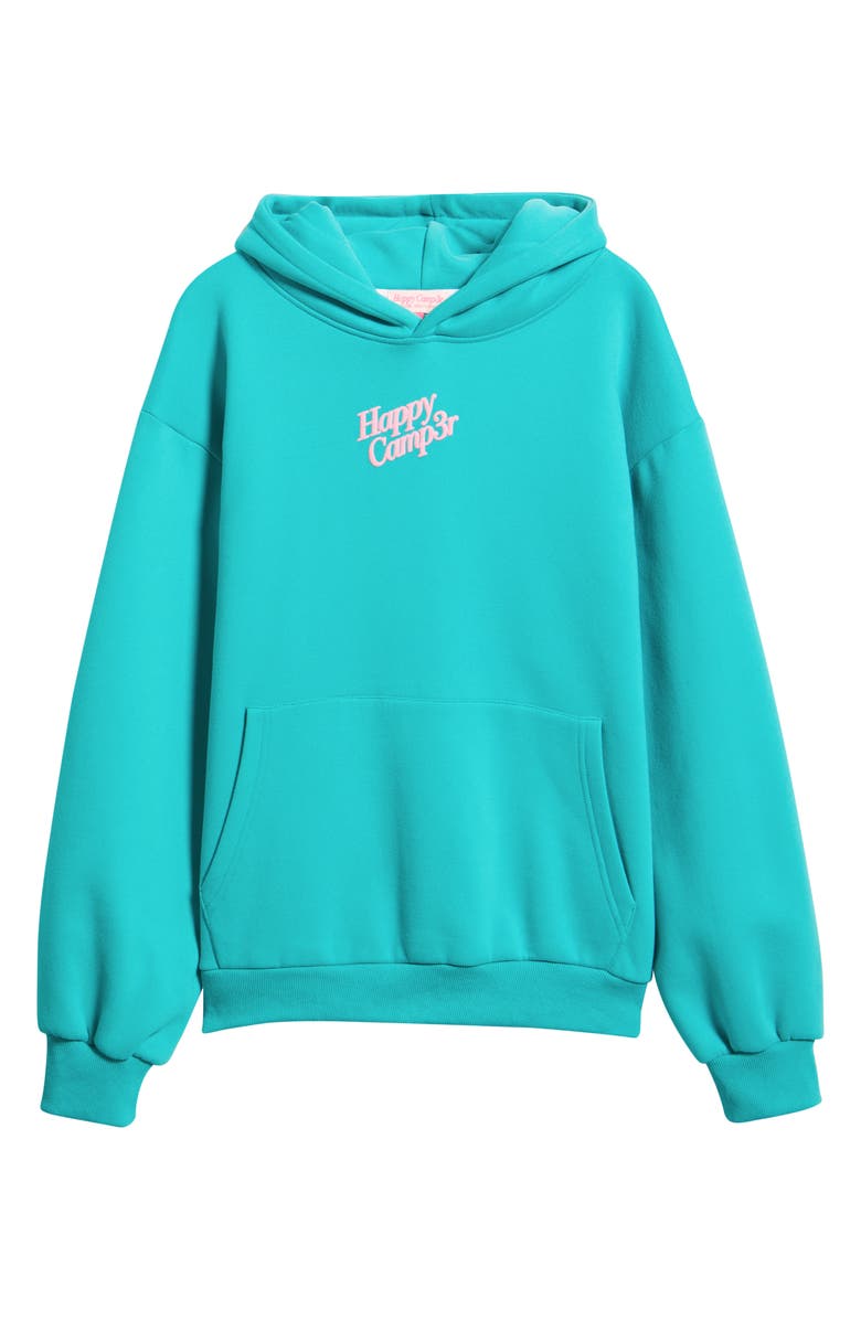 HAPPY CAMP3R Puff Series Hoodie, Alternate, color, Candy Teal