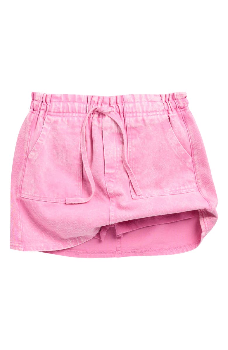 Splendid Kids' Drew Twill Skirt, Alternate, color, Strawberry Moon