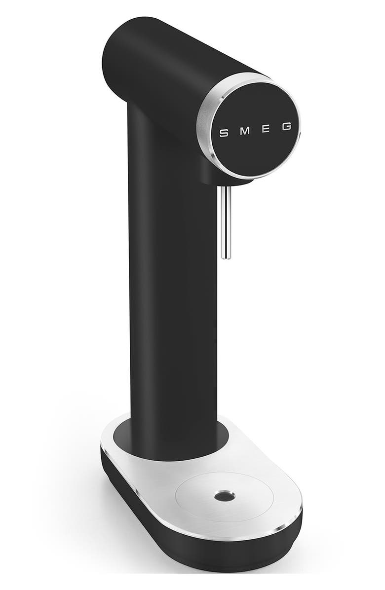 smeg Sparkling Water Maker, Alternate, color, Matte Black