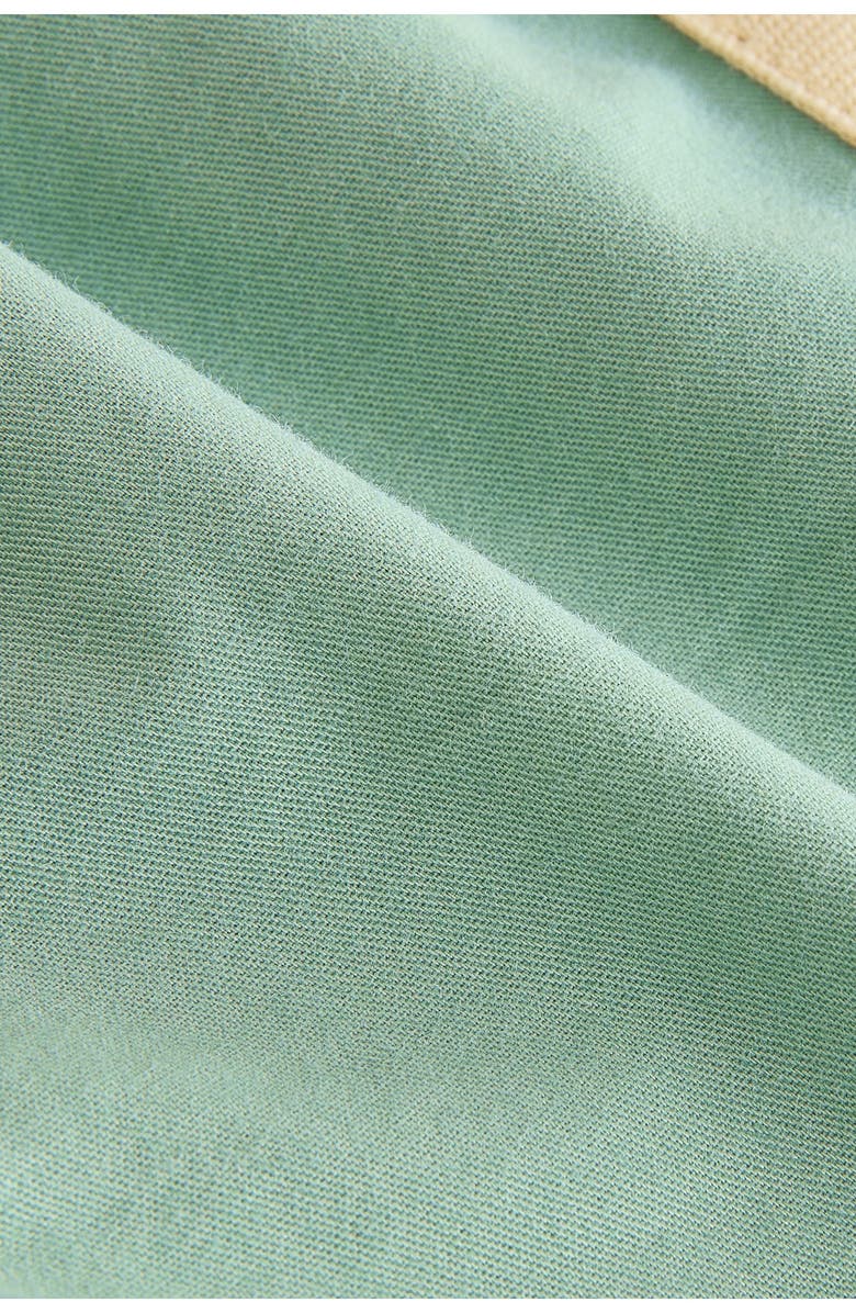 NEXT Kids' Sporty Stripe Cotton Shorts, Alternate, color, Green