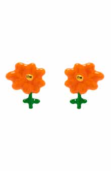 Marc Jacobs Stink Enamel Stud Earrings