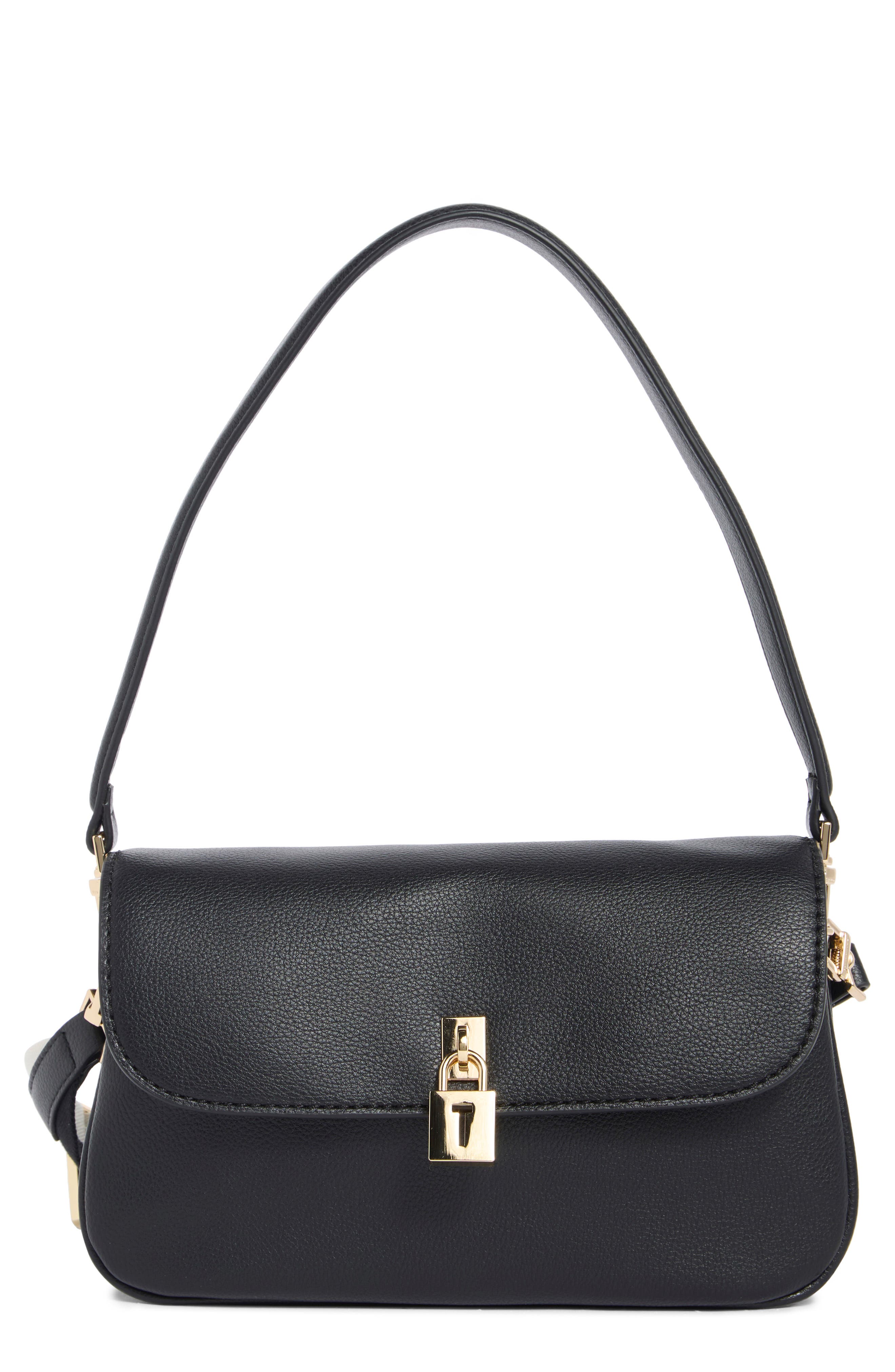 Estelle Faux Leather Baguette Bag