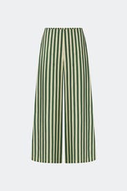 SIMONMILLER Toni Poplin Wide-Leg Cropped Pant