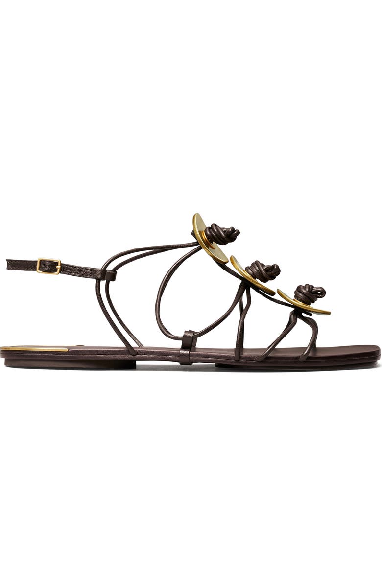 Tory Burch Knotted Slide Sandal, Alternate, color,