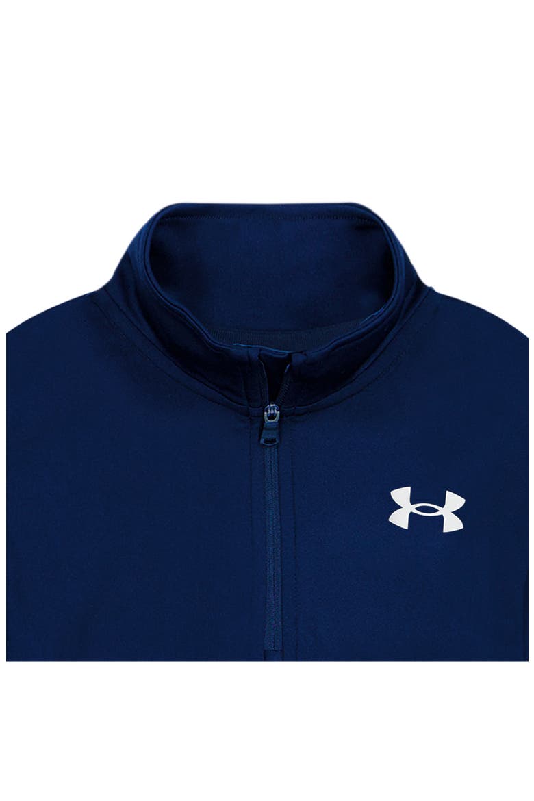 Kids' UA Tech Quarter Zip Pullover and Pants Set, Alternate, color, BLACKOUT NAVY