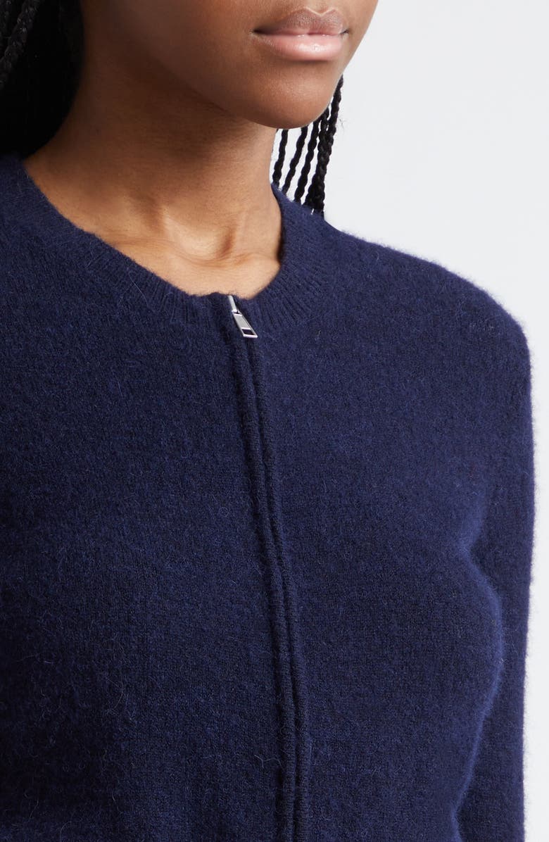 Isabel Marant Étoile Oaka Baby Alpaca Blend Zip Cardigan, Alternate, color, 