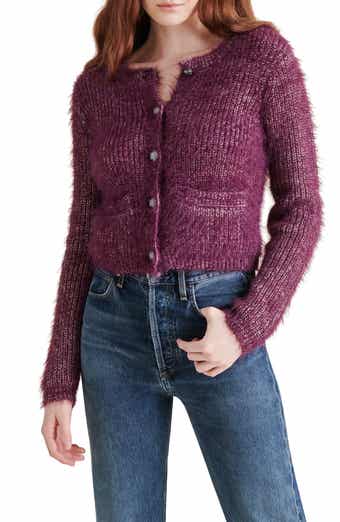 Steve Madden Maribelle Fuzzy Cardigan