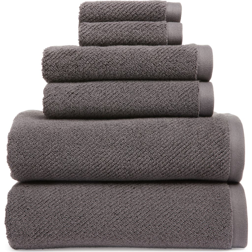 Nordstrom Cotton Rib 6-piece Bath Towel Set