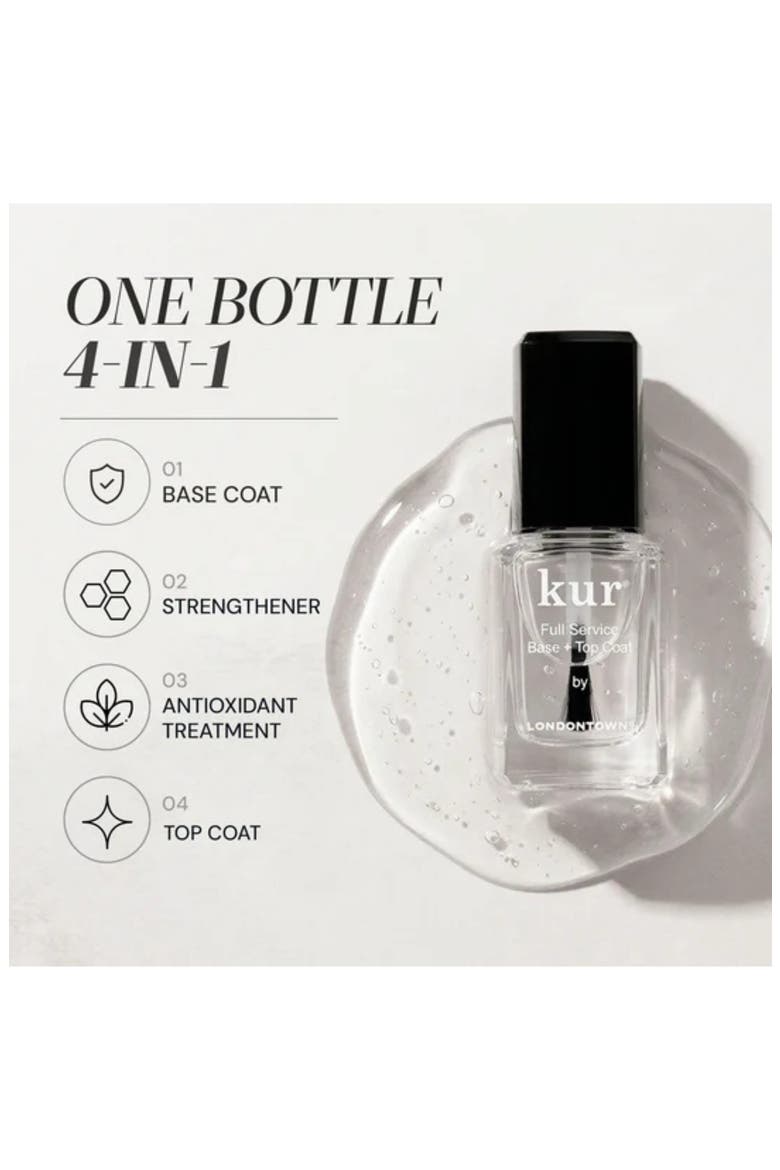 kur Full Service Base + Top Coat, Alternate, color, NO COLOR