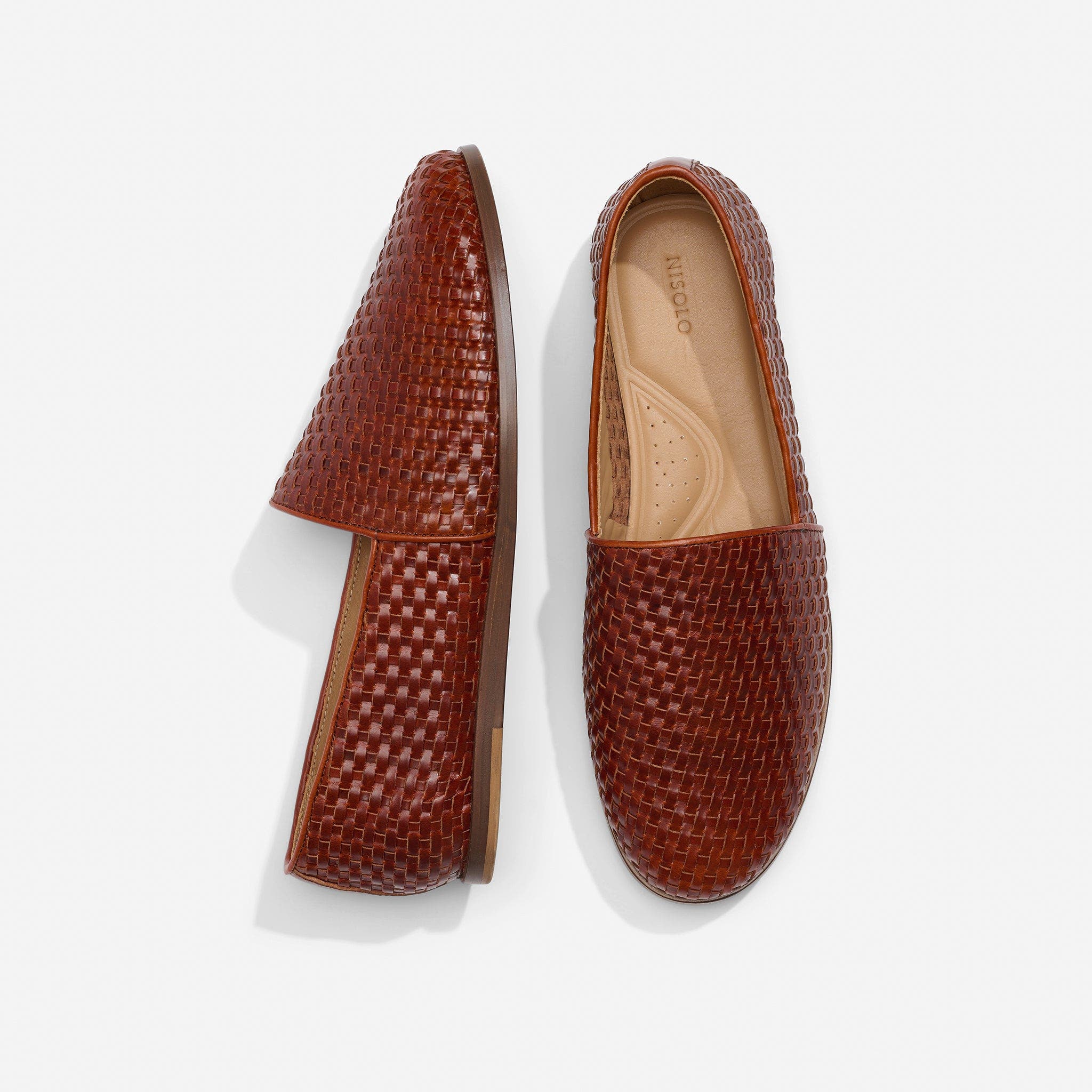 Alejandro Woven Slip-On 2.0, Alternate, color, Brandy