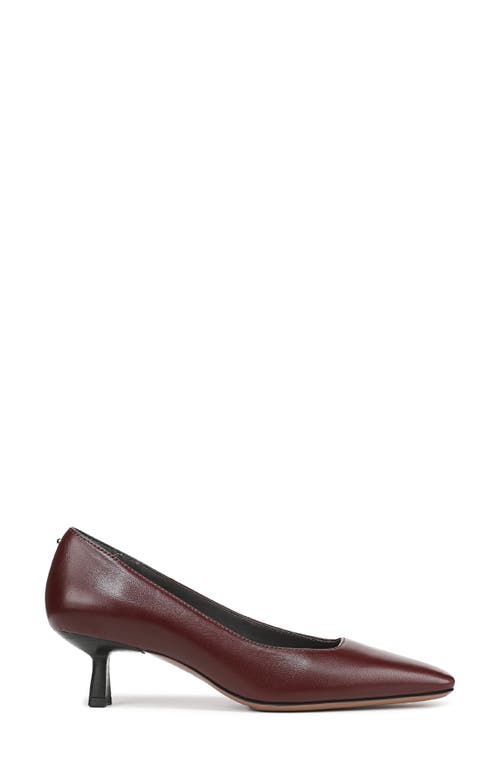 Sarto By Franco Sarto Ryan Square Toe Pump In Burgundy