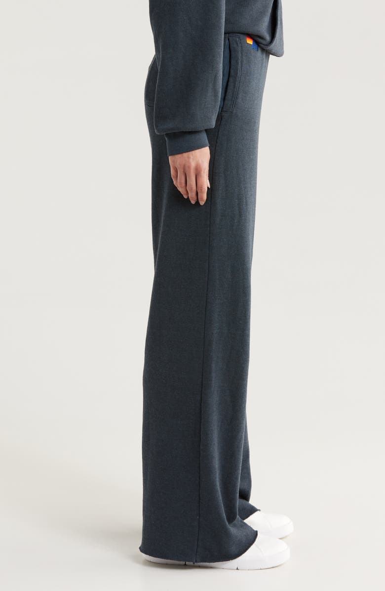Aviator Nation Wide Leg Pocket Sweatpants, Alternate, color,
