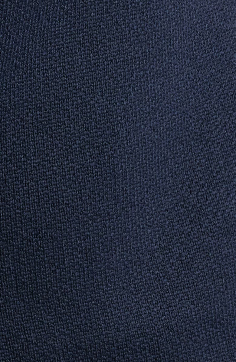 MANGO Statement Button Knit Vest, Alternate, color, Navy