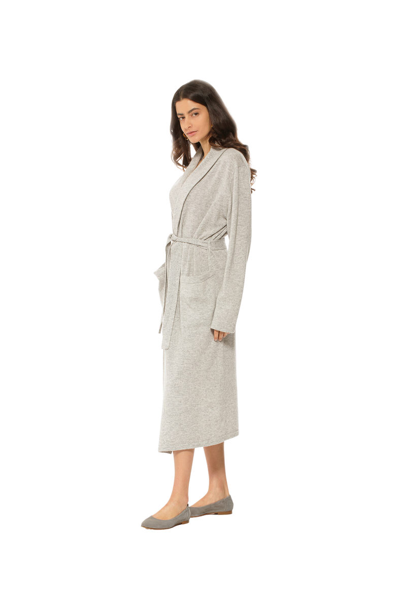 Monticelli Cashmere Pure Cashmere Knit Robe, Alternate, color, 