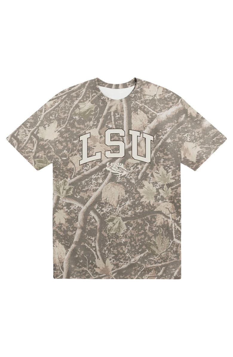 Uscape Apparel Men's Uscape Apparel Camo LSU Tigers Back Bay Heavyweight T-Shirt, Main, color, Camo