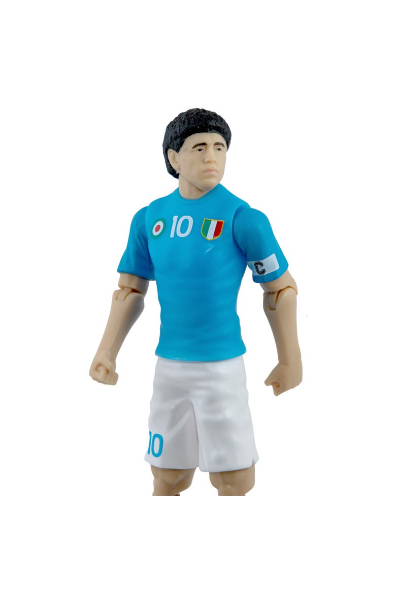 Sockers Legends Diego Maradona Napoli 8" Soccer Action Figure, Alternate, color, Blue