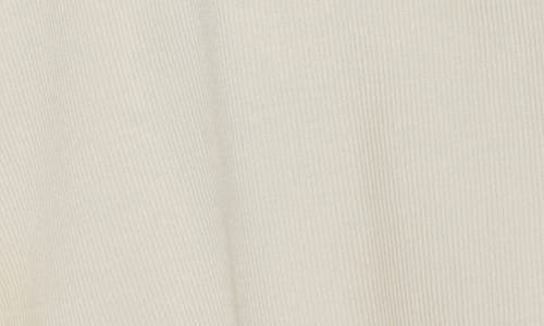 Matty M . Maggie Ribbed T-shirt In Neutral