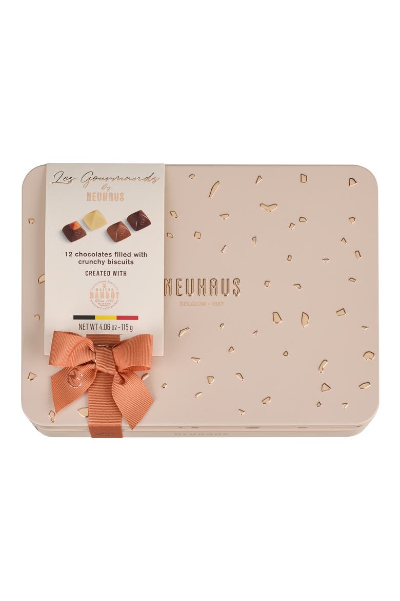 x Maison Dandoy Les Gourmands Small 12-Piece Praline Box, Alternate, color, LIGHT BEIGE